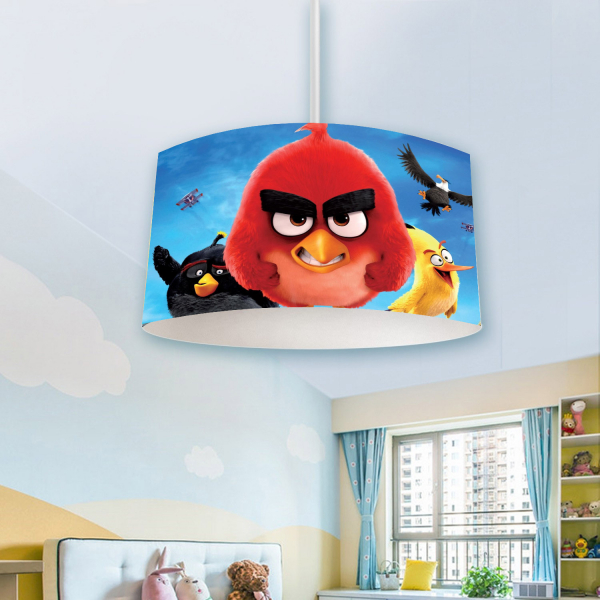 Veronya Avize, Angry Birds Desenli, Genç ve Çocuk   Odası Avizesi